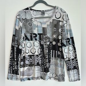Art by Dolcezza. Tunic top. XL